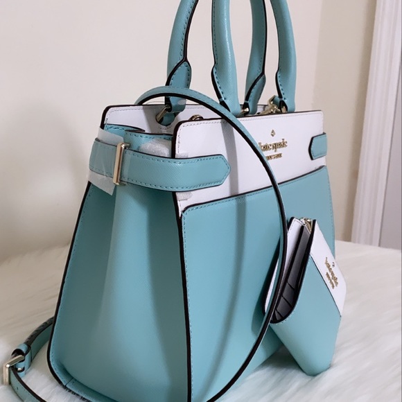 New💃Kate Spade Staci Medium Satchel And Wallet - Picture 2 of 9